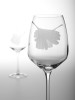 Sada sklenic na bílé/červené víno Ginko II