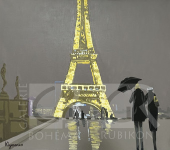 Deštivý večer, Paříž