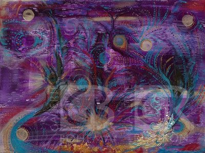 Hedvábný šátek Královský majestát