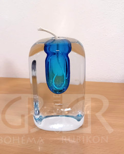 Skleněná olejová lampa