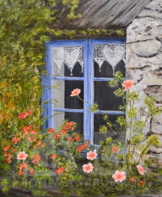 Modré okno