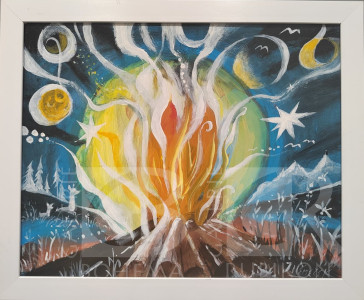 Když táborák plápolá