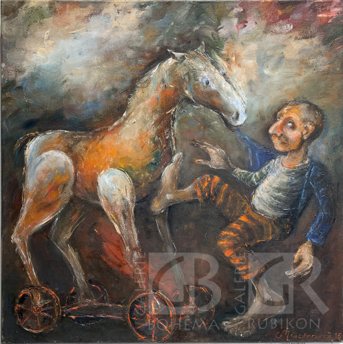 Tanec s bílým koněm