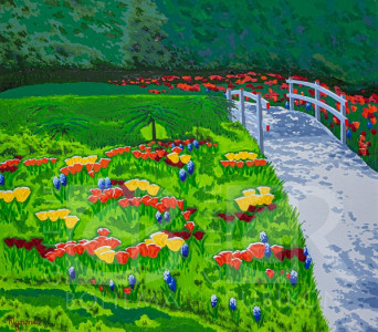 Keukenhof, Holandsko